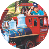 Children's Train Ride at Lake Winnepesaukah